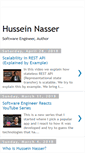 Mobile Screenshot of husseinnasser.com